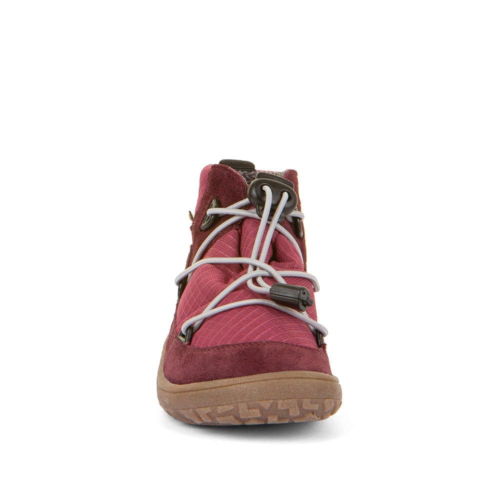 Dívčí celoroční barefoot boty TEX TRACK Bordeaux, Froddo, G3110257-7, červená - 29 - náhled 5