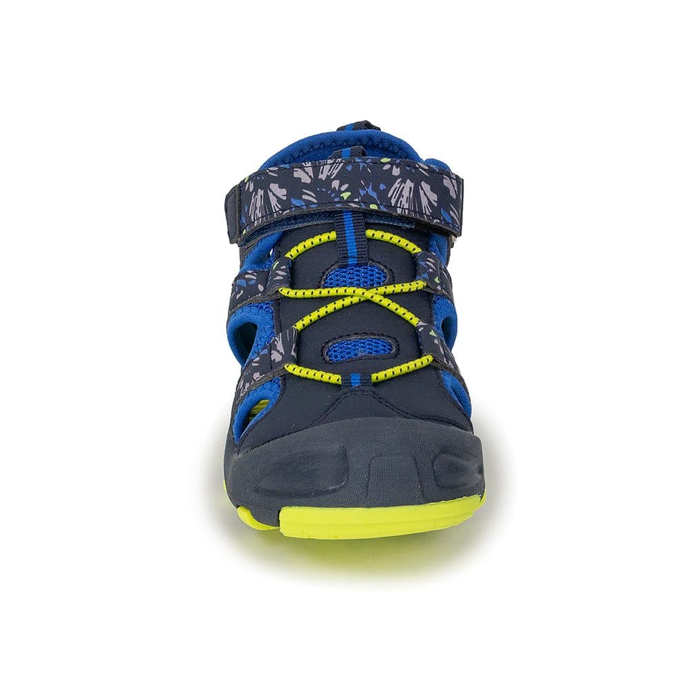 Chlapecké sandály BUGGA LUMA Dark Blue/Yellow - tmavě modré - 27 - náhled 2