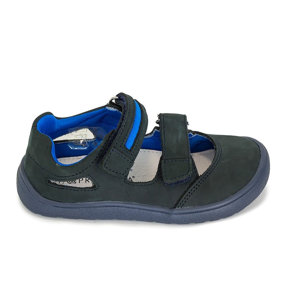 Chlapecké sandály Barefoot PADY DENIM, Protetika, tmavě modrá - 22 - náhled 2