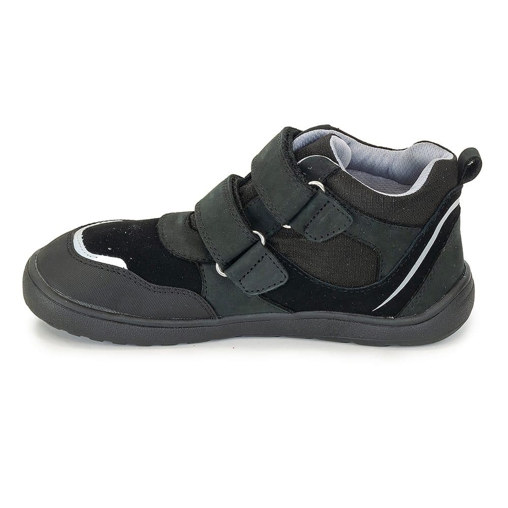 Chlapecké celoroční boty s membránou Barefoot BANET BLACK, Protetika, černá - 22 - náhled 4