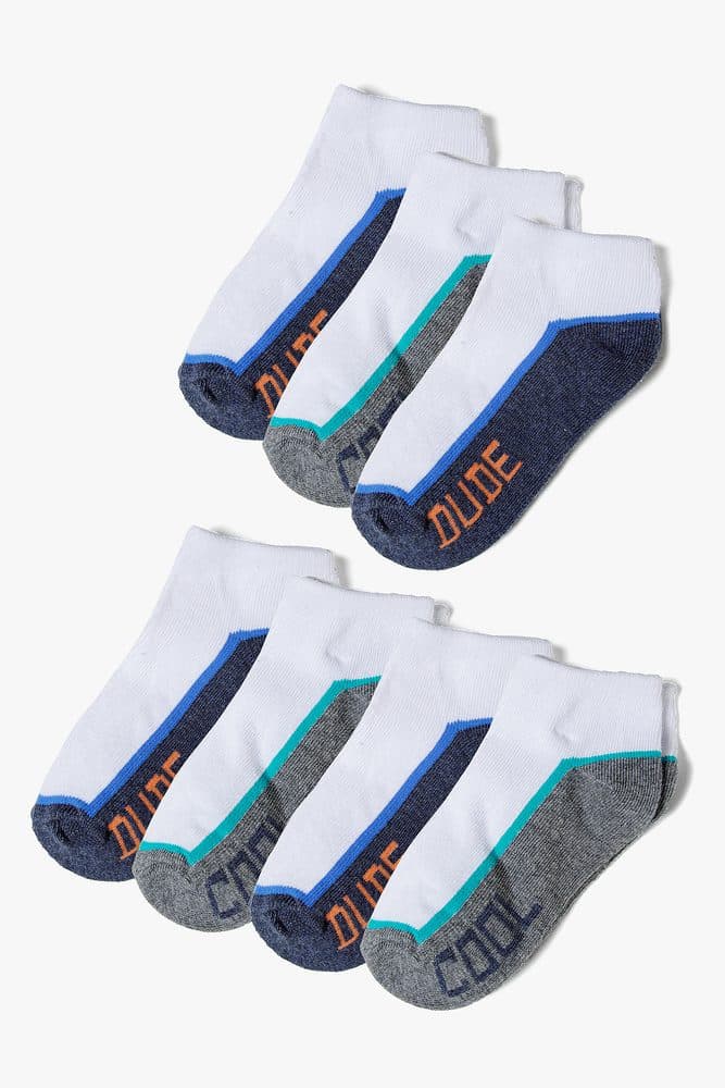 Ponožky chlapecké 7pack, Minoti, 13sock 30, Kluk -