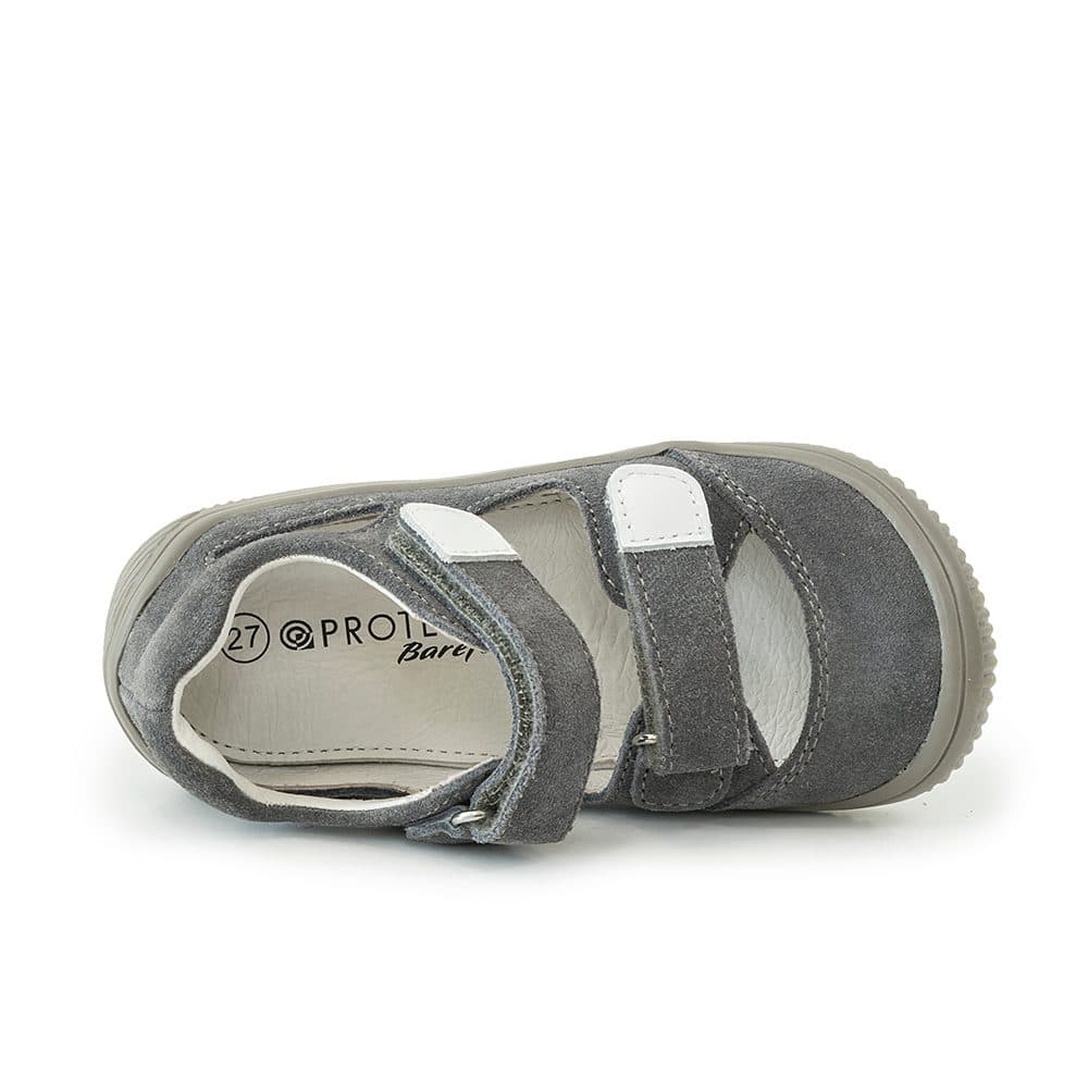 chlapecké sandály Barefoot MERYL GREY, Protetika, šedá - 20 - náhled 3