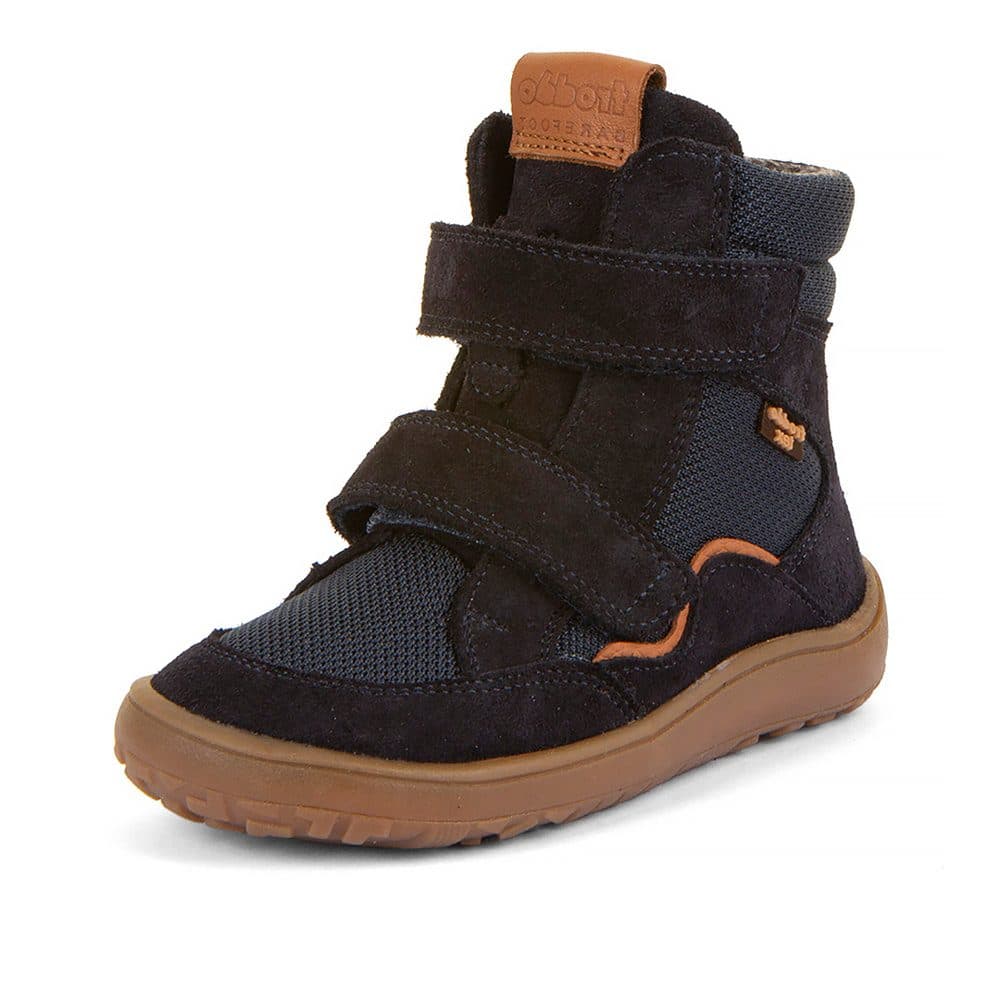 Chlapecké zimní barefoot boty TEX WINTER TL Dark Blue Froddo G3160247-T -
