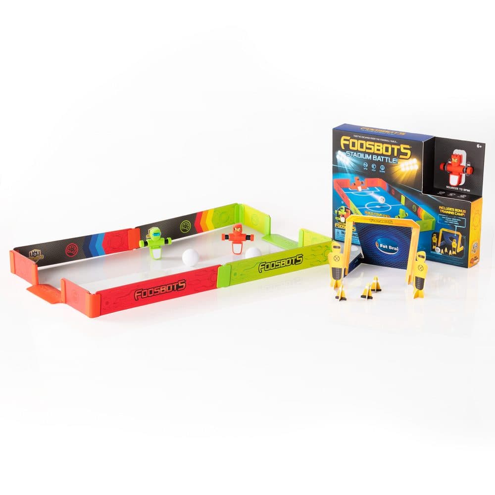 Fat Brain FOOSBOTS STADIUM BATTLE robo-fotbal se stadionem set, Fat Brain, W052833 - náhled 2