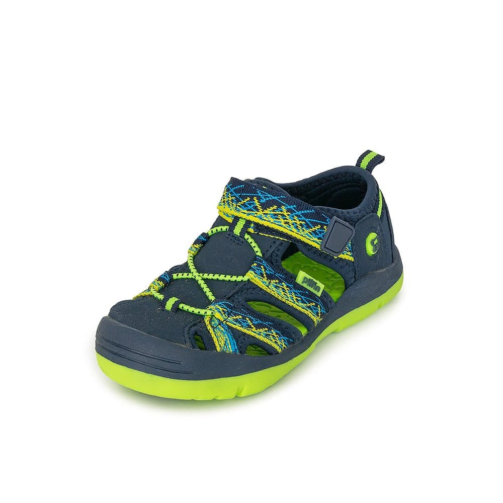 Chlapecké sandály BUGGA TIKI Dark Blue/Green - tmavě modré - 27 - náhled 1