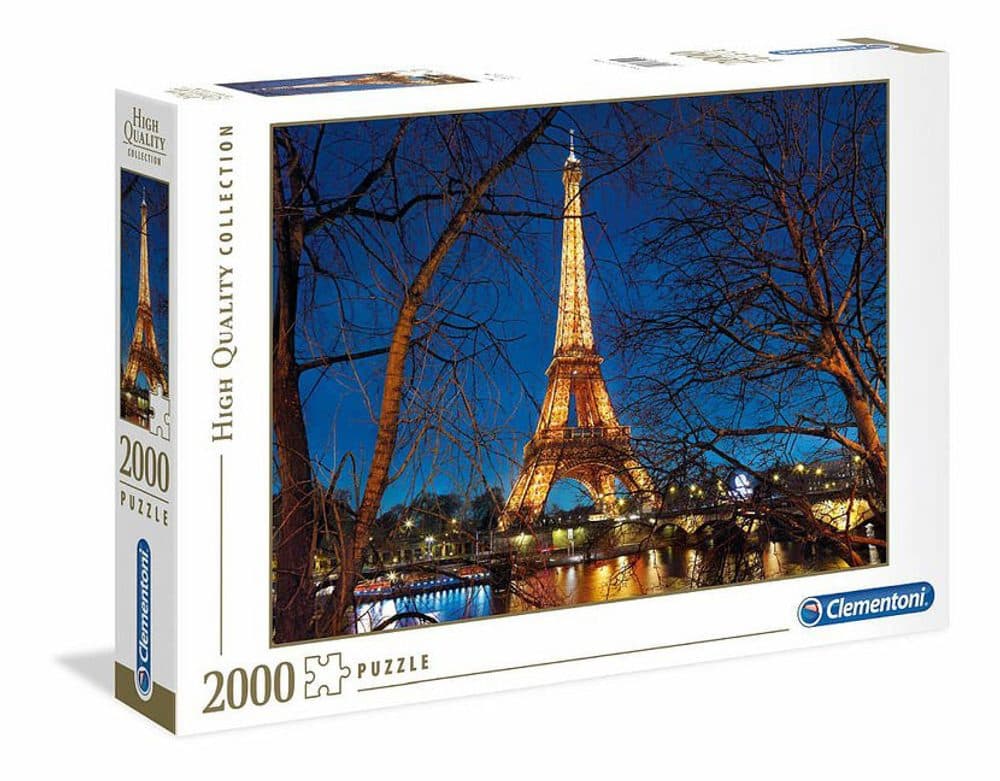 Clementoni - Puzzle 2000 Paříž, Clementoni, W78787