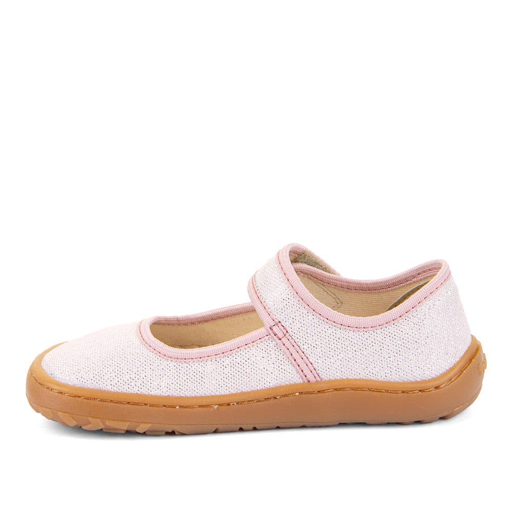 Dívčí plátěné barefoot baleríny CANVAS BALETTY PINK SHINE FRODDO G1700437 - 29 - náhled 3