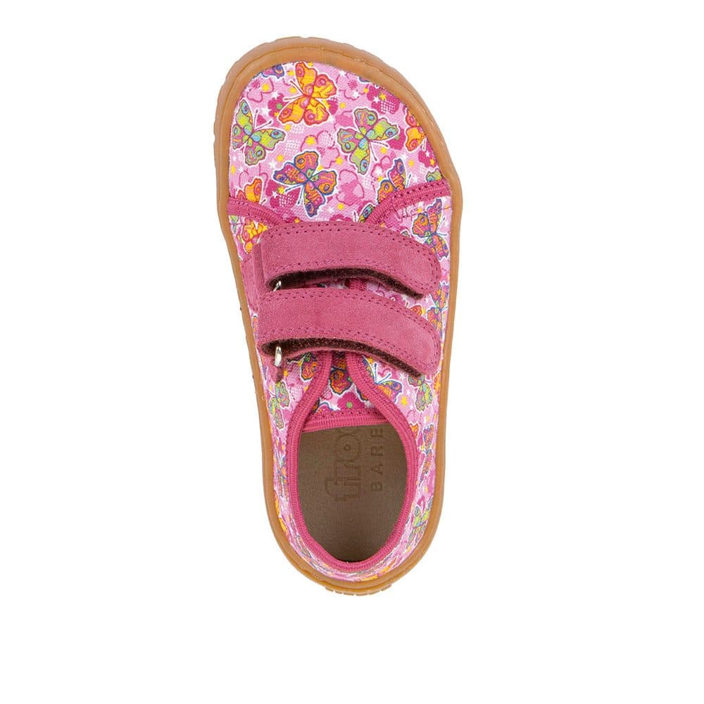 Dívčí plátěné barefoot tenisky CANVAS FUXIA/PINK Froddo G1700440-11 - 31 - náhled 2