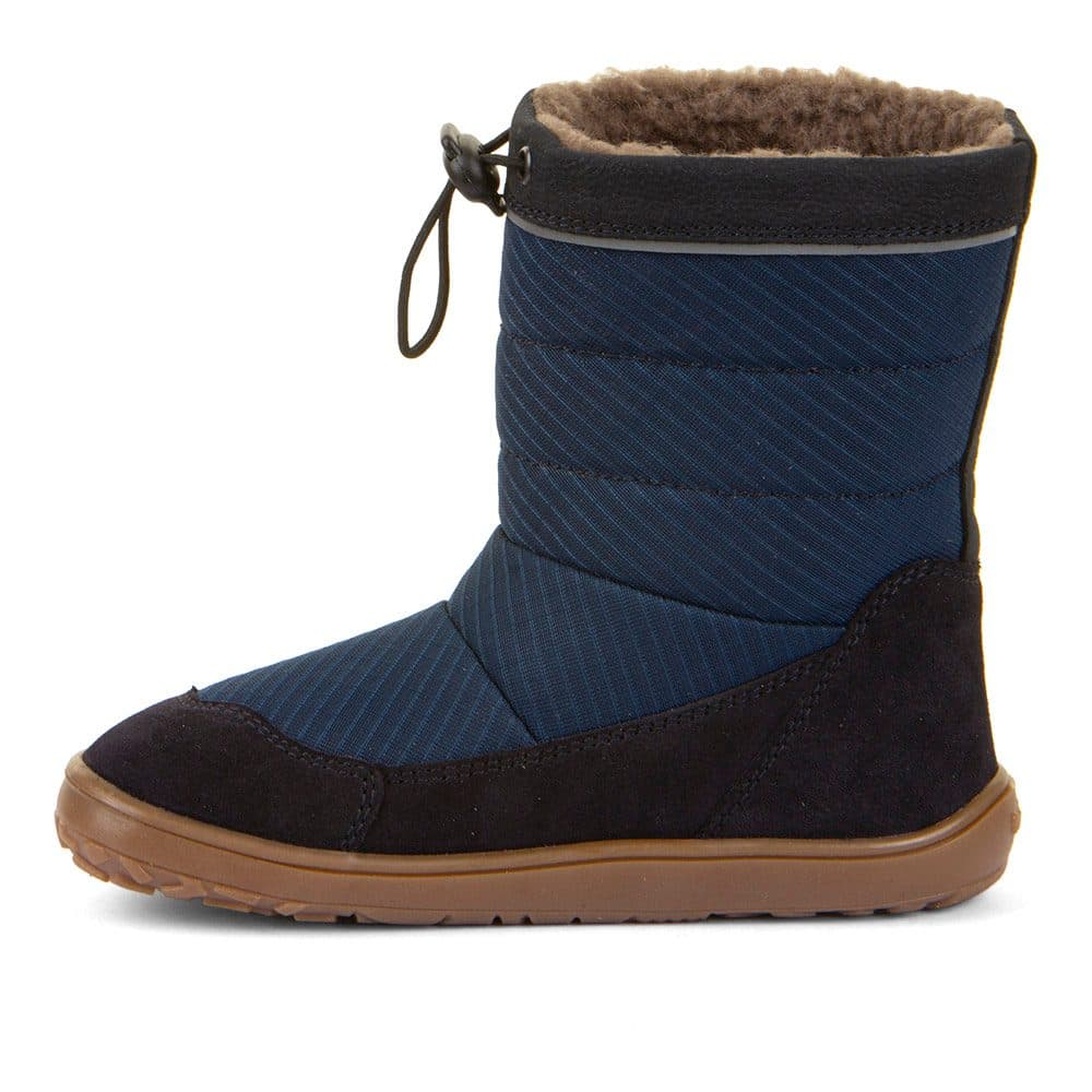 Dětské zimní barefoot sněhule UP TEX SNOW WOOL Dark Blue  G3160249-1 - 33 - náhled 3