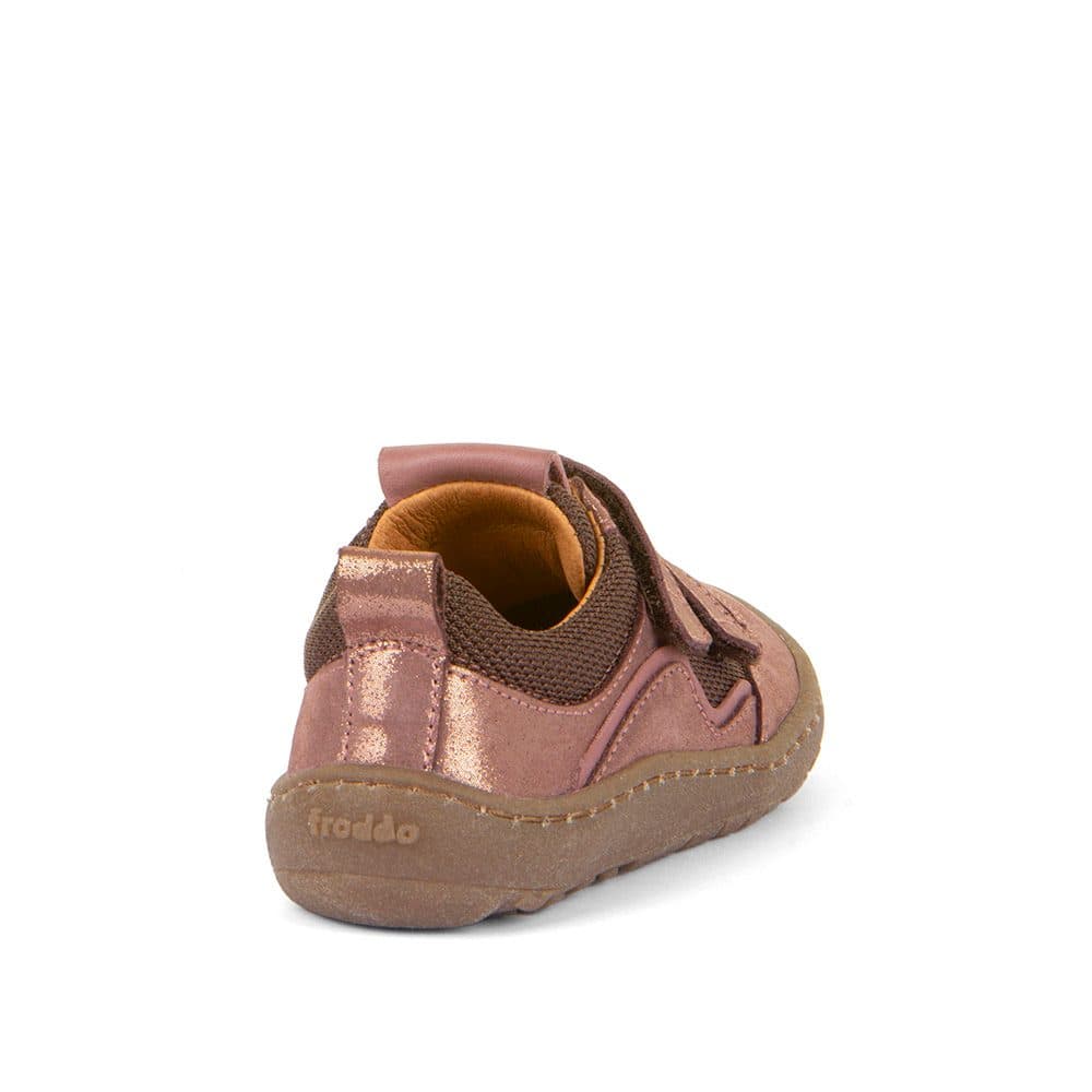 Dívčí barefoot tenisky BASE Pink/Gold Froddo G3130259-6 - růžová - 34 - náhled 4