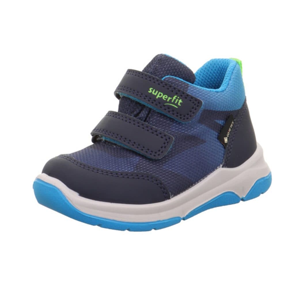 Chlapecká celoroční obuv COOPER  Blue/Light Green Gore-Tex, Superfit,1-006407-8000 - 22