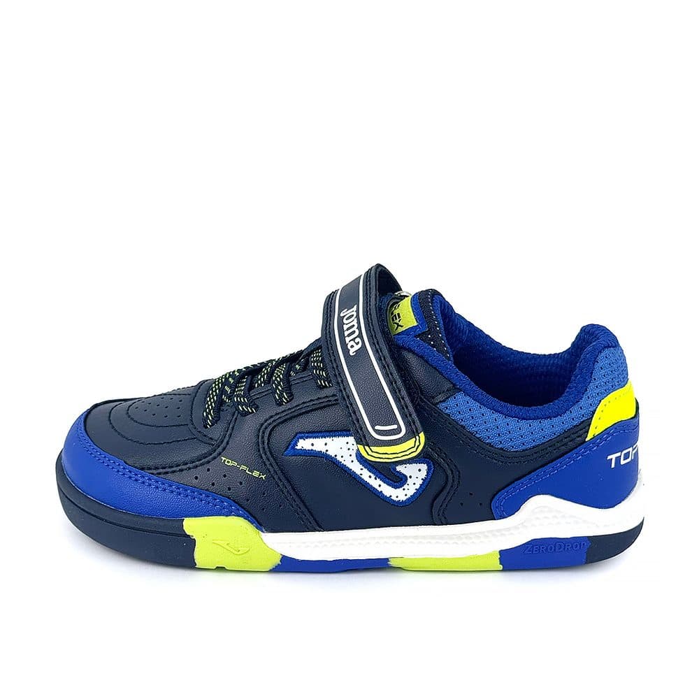 Dětské barefoot sálové boty TOP FLEX JUNIOR BFTJS2603INV NAVY BLUE Joma - 27 - náhled 3