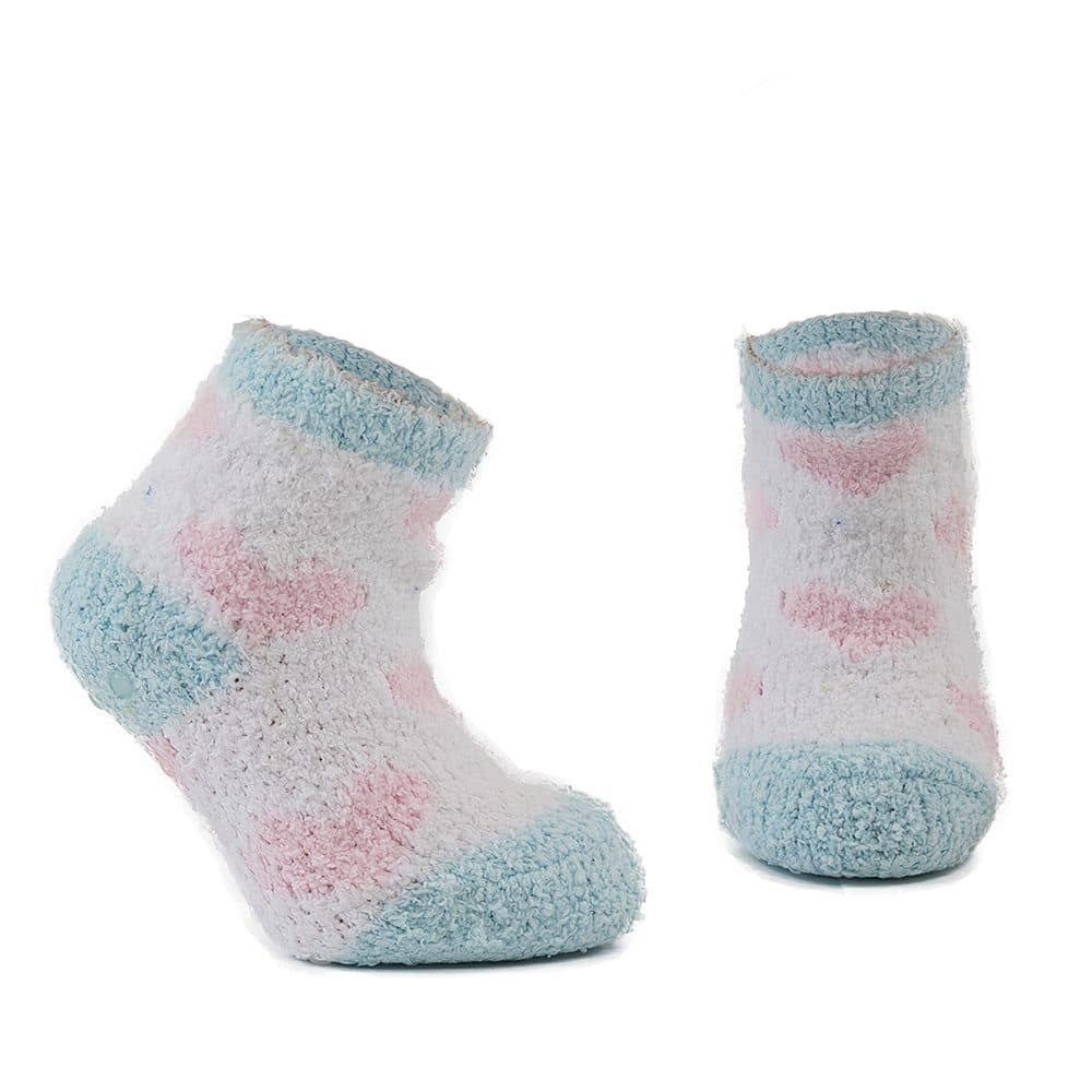 ponožky dívčí FLUFFY s protiskluzem - 2pack, Pidilidi, PD0147-01, holka - 12-24m - náhled 3