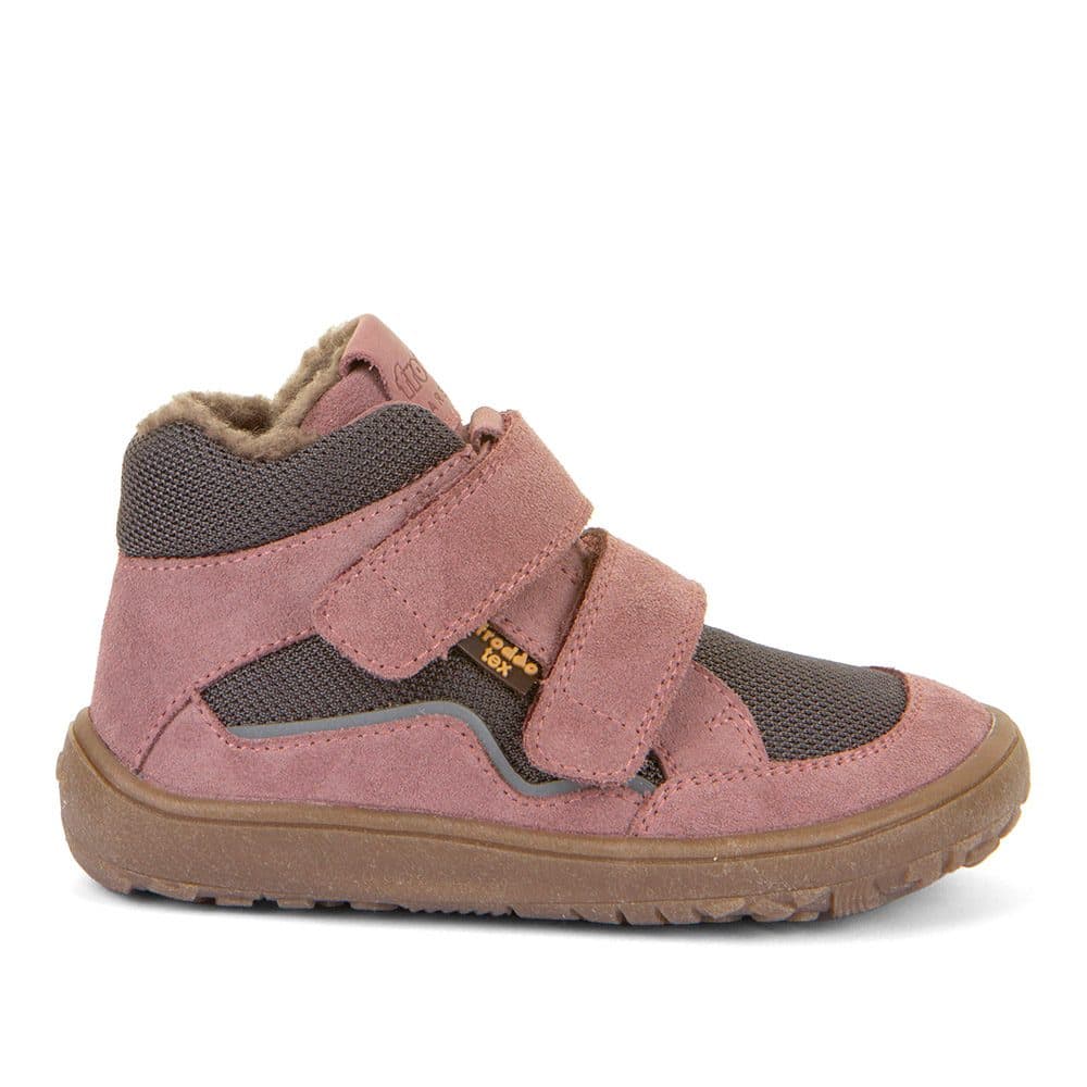 Dívčí zimní barefoot boty TEX WOOL Gray Pink, Froddo, G3110254-6W, růžová - 31 - náhled 2