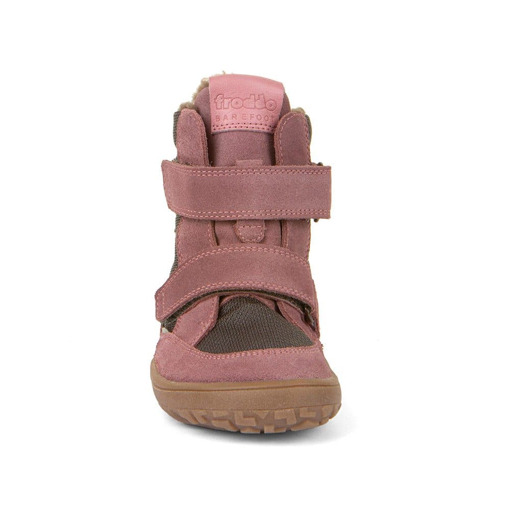 Dívčí zimní barefoot boty TEX WINTER Gray Pink, Froddo, G3160233-6, růžová - 39 - náhled 4