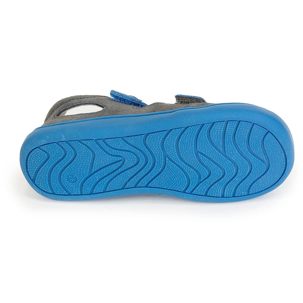 chlapecké sandály Barefoot TERY GREY, Protetika, šedá - 22 - náhled 3
