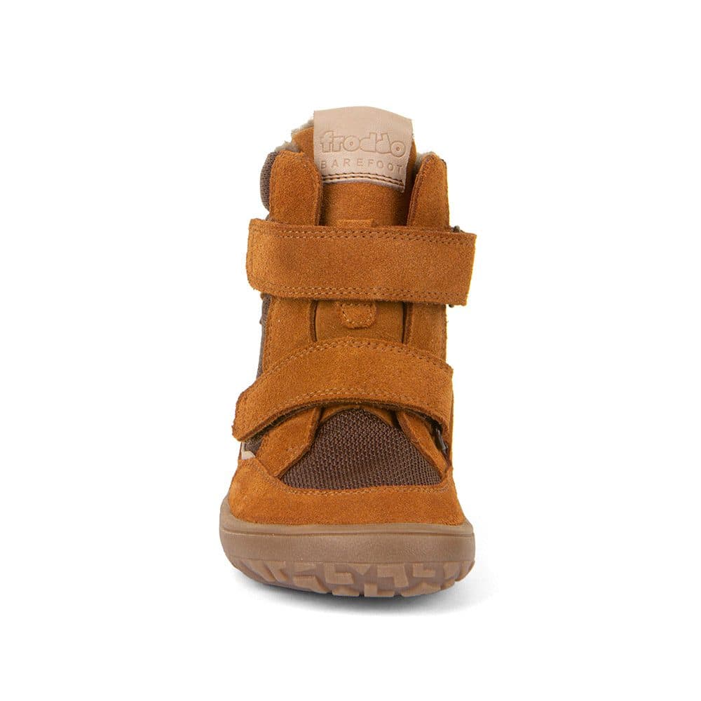 Dětské zimní barefoot boty TEX WINTER Cognac, Froddo, G3160233-1, hnědá - 23 - náhled 4