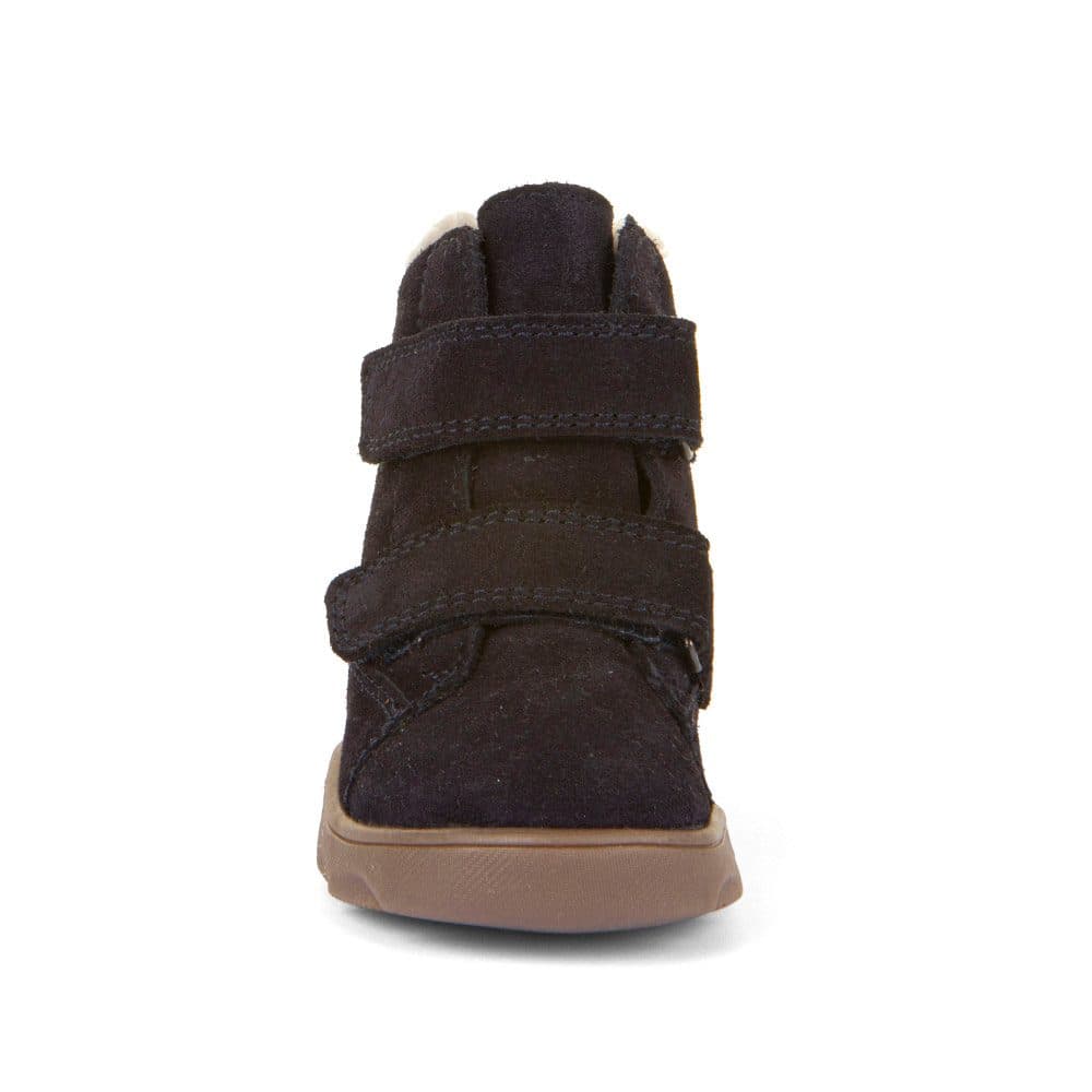Chlapecké zimní barefoot boty ZERU TEX FURRY Dark blue, Froddo, G2110149, tmavě modrá - 28 - náhled 2