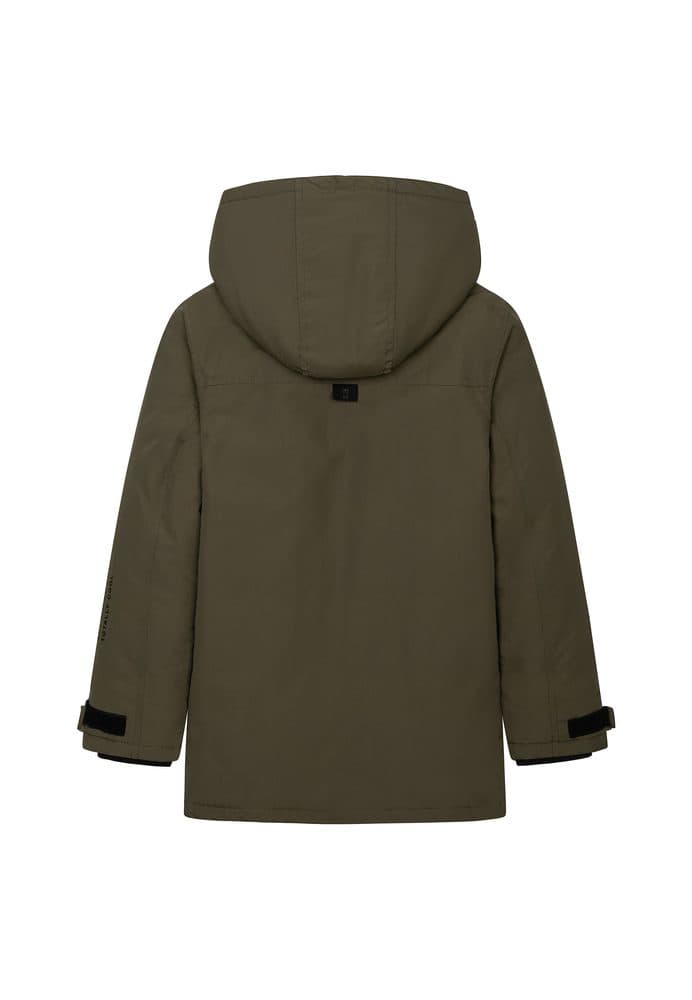 Kabát chlapecký Parka, Minoti, Gym 2, khaki - 104/110 | 4/5let - náhled 3