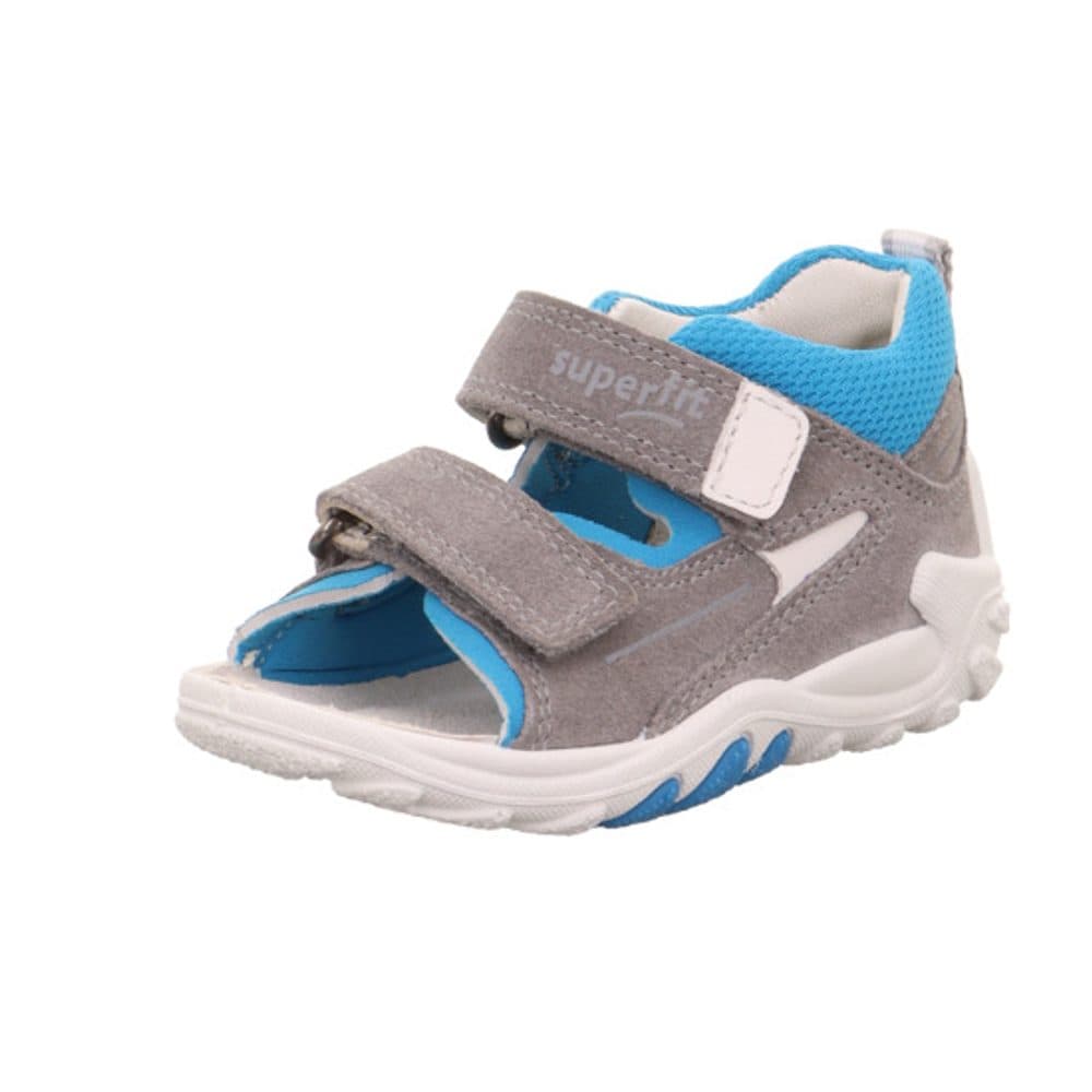 Chlapecké sandály FLOW  Gray/Turquoise Superfit 1-000035-2010 šedá - 23