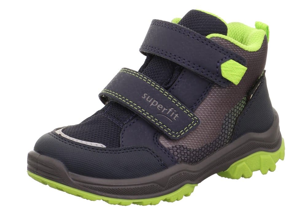 Dětské celoroční boty JUPITER Blue/Light Green Gore-Tex, Superfit,1-000056-8000 -