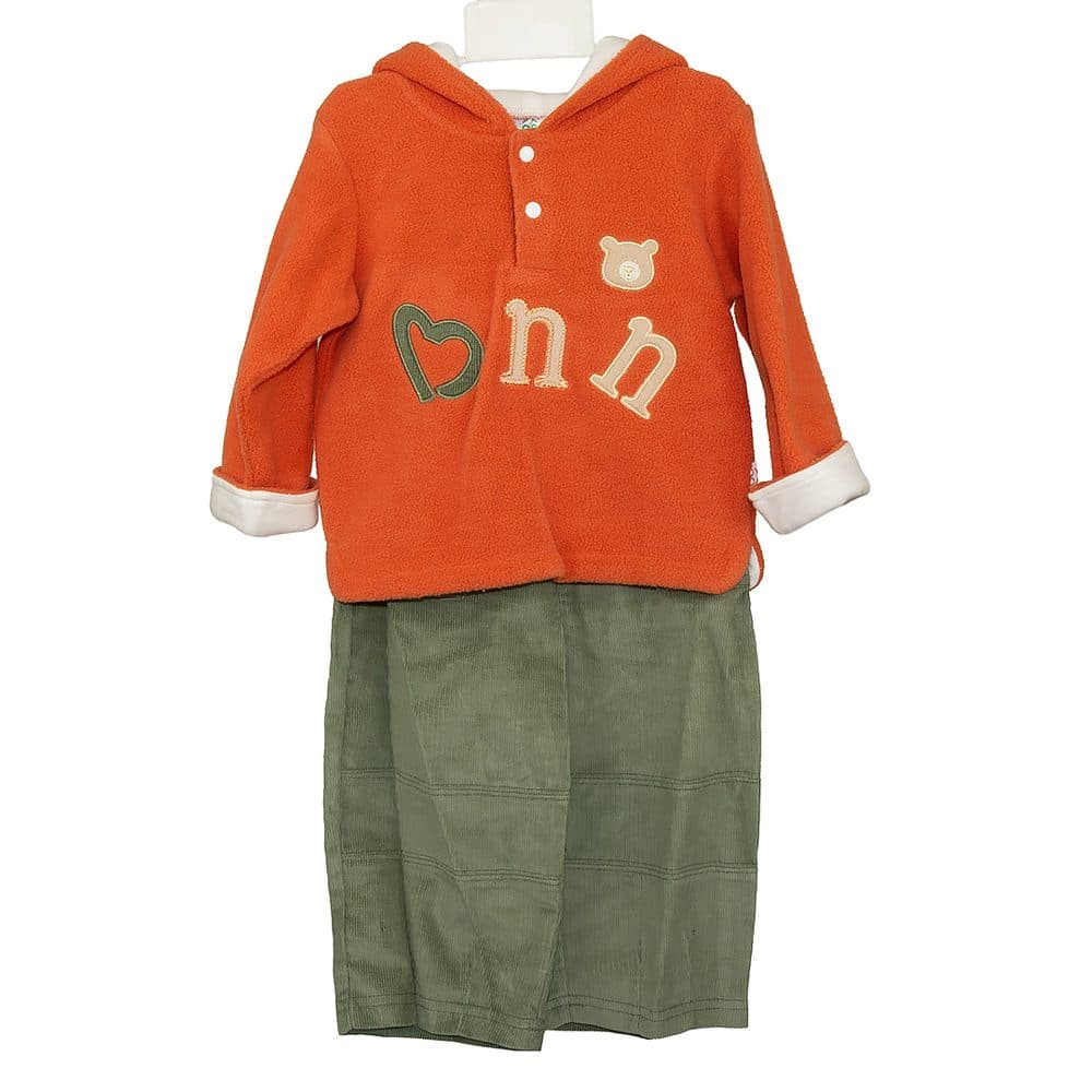 Kojenecký chlapecký set, Pidilidi, 950485, oranžová -