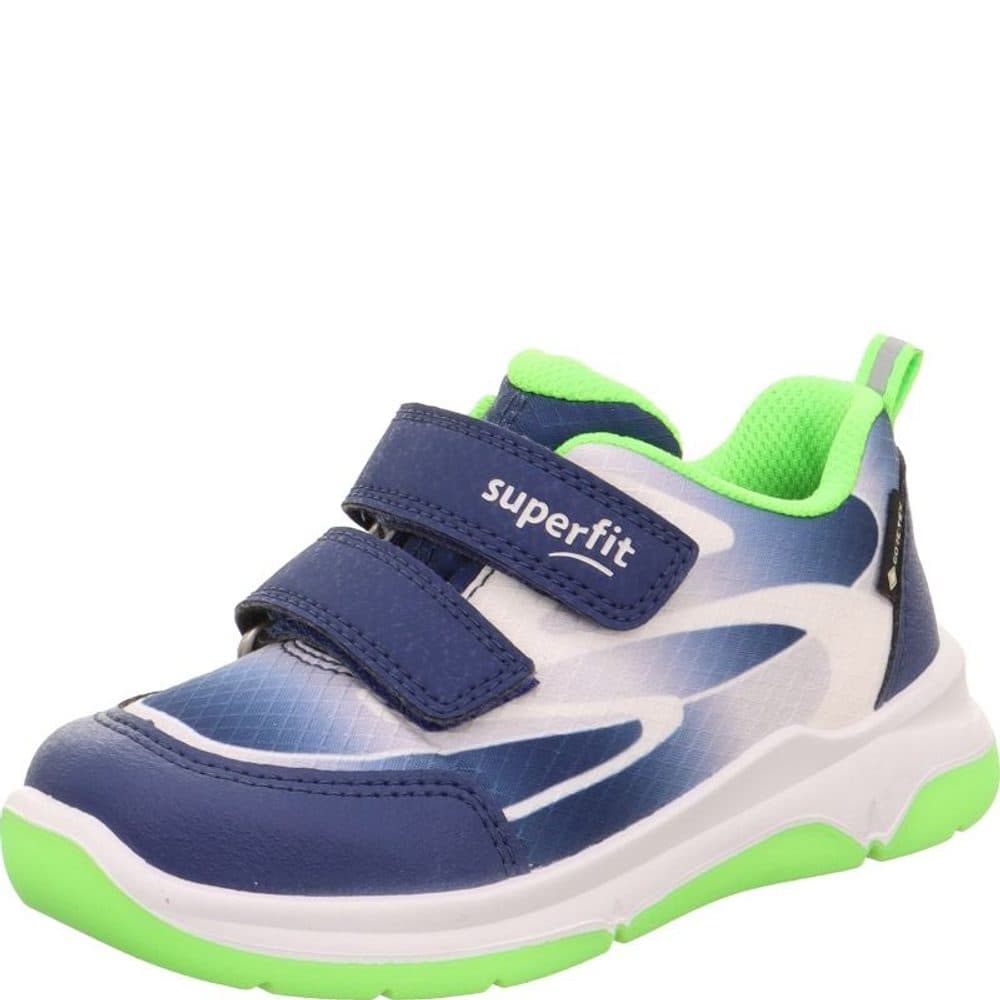 Dětské tenisky COOPER Blue/Light Green GoreTex Superfit 1-006411-8030 -