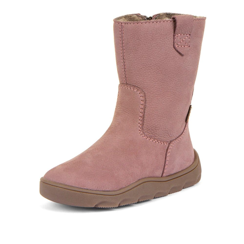 Dívčí zimní barefoot kozačky ZERU TEX BOOT Dark Pink, Froddo, G3160242-3, růžová - 24 - náhled 1