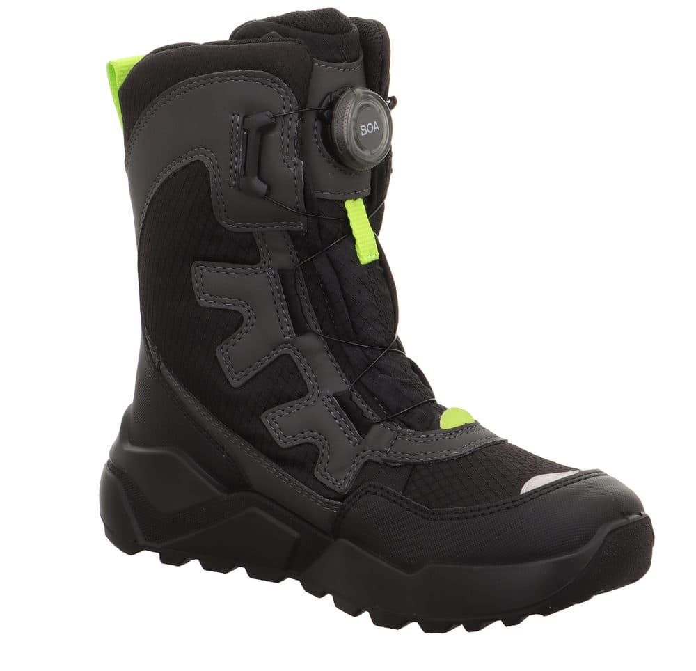 Chlapecké zimní boty ROCKET Black/Green Gore-Tex, Superfit , 1-000403-0020, zelená - 37 - náhled 4