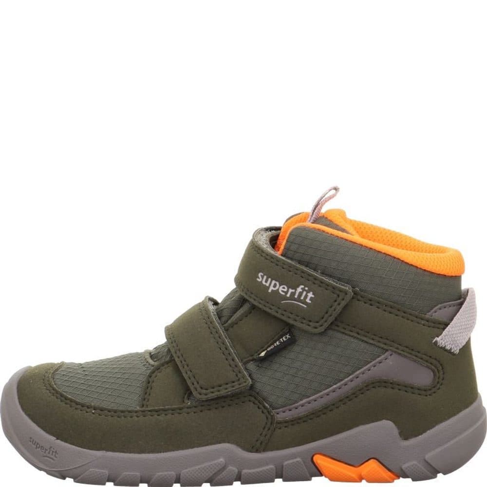 Dětské celoroční tenisky Superfit barefit TRACE GTX  Green/Orange 1-006042-7000 - 25 - náhled 3