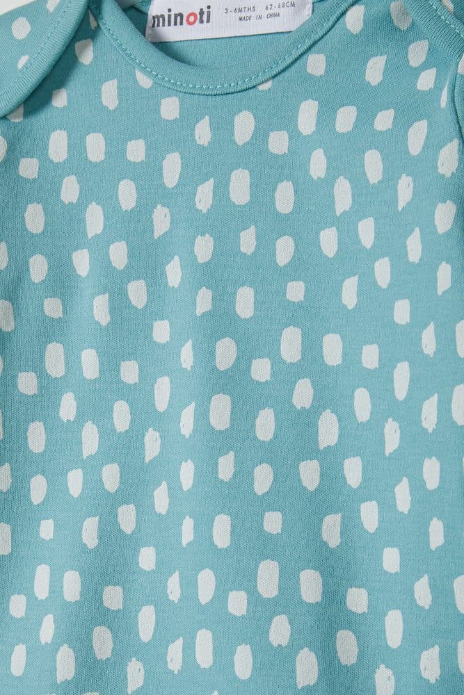 Body kojenecké 4pack, Minoti, 16mbaby 8, holka - 50/56 | NB - náhled 5