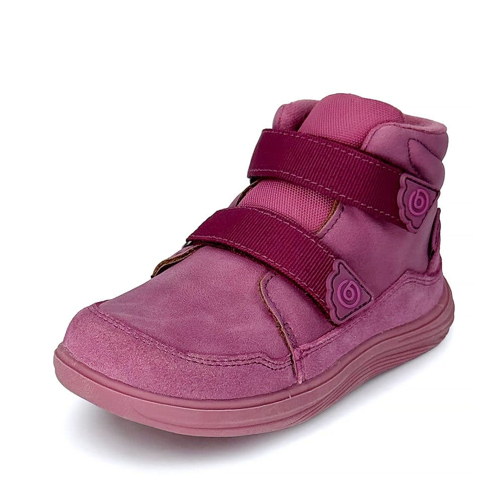 Dívčí celoroční barefoot boty Bugga NUVA Fuchsia B00198-07 -