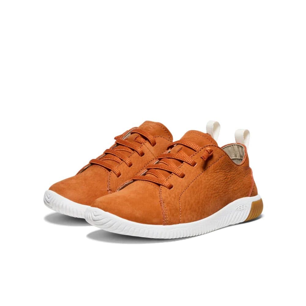 Dětské tenisky barefoot kompromis KEEN KNX LACE YOUTH gold flame/star white - 32/33 - náhled 5