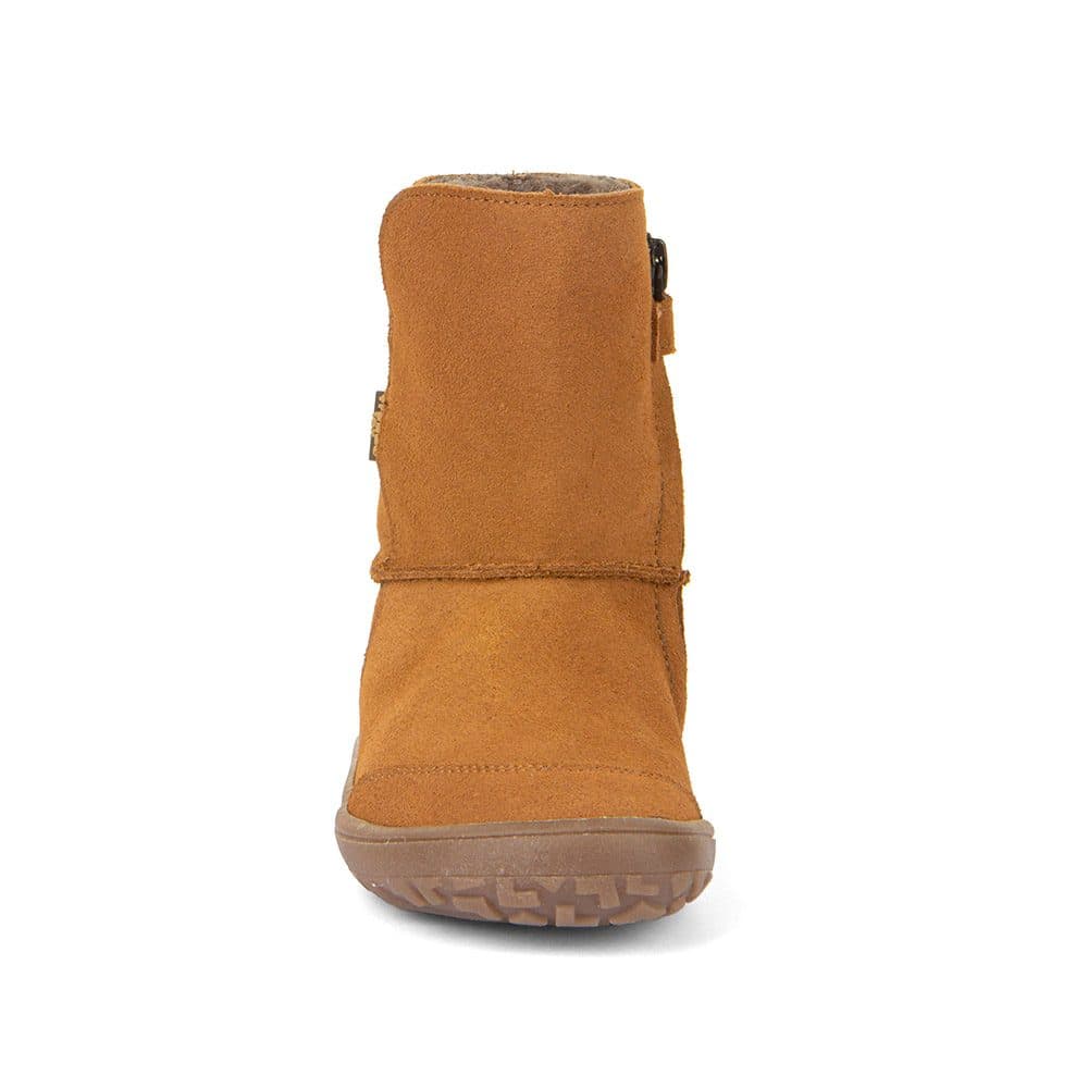 Dětské zimní barefoot boty TEX SUEDE  Cognac, Froddo, G3160238-2, hnědá - 26 - náhled 4
