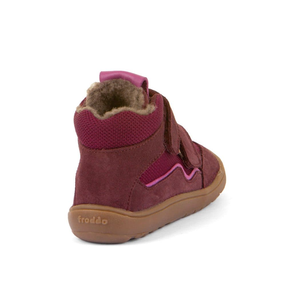 Dívčí zimní barefoot boty TEX WOOL Bordeaux Froddo G3110266-7W - 39 - náhled 5