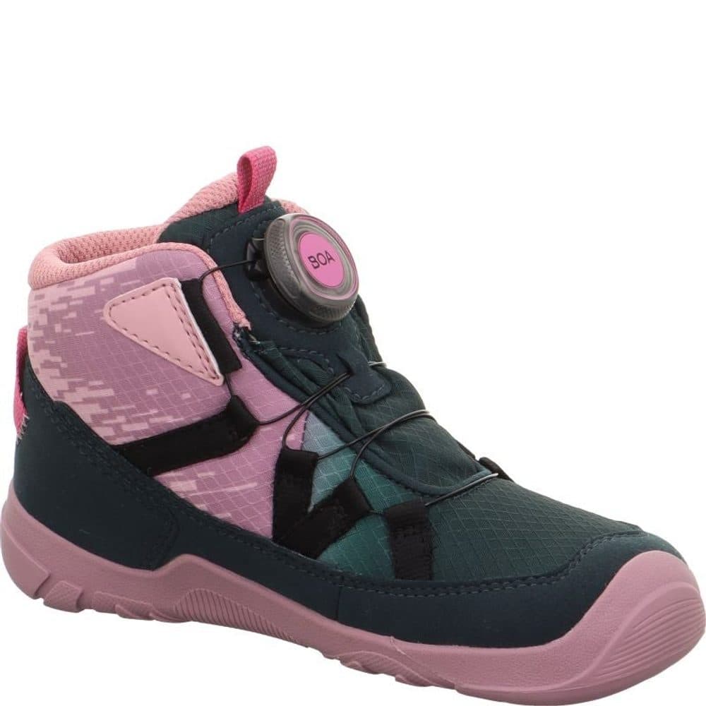 Dívčí celoroční obuv  Superfit barefit TRACE GTX Green/Rose 1-006040-7010 - 28 - náhled 3