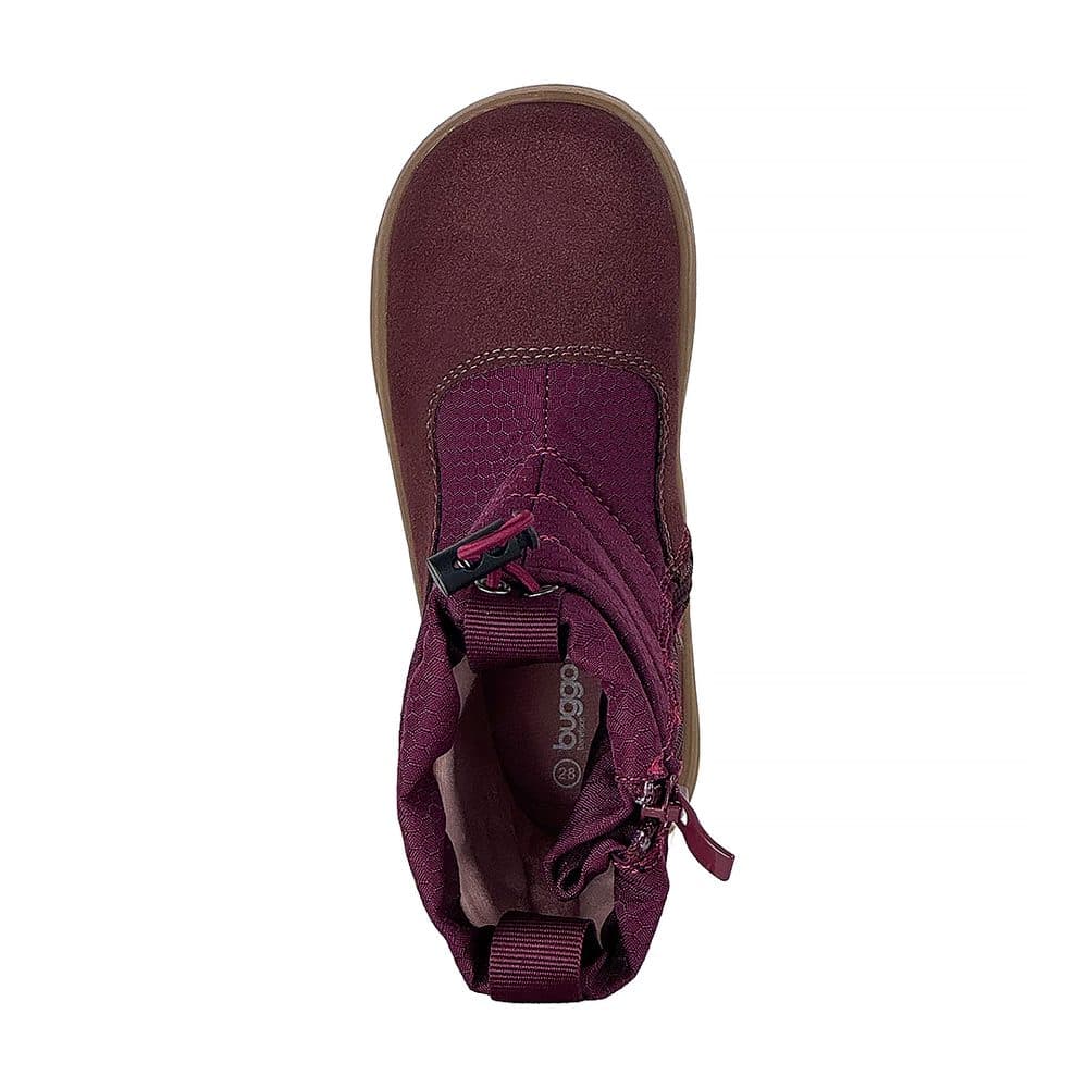 Dívčí zimní barefoot boty s membránou Bugga RUBA Fuchsia B00197-07 - 25 - náhled 5