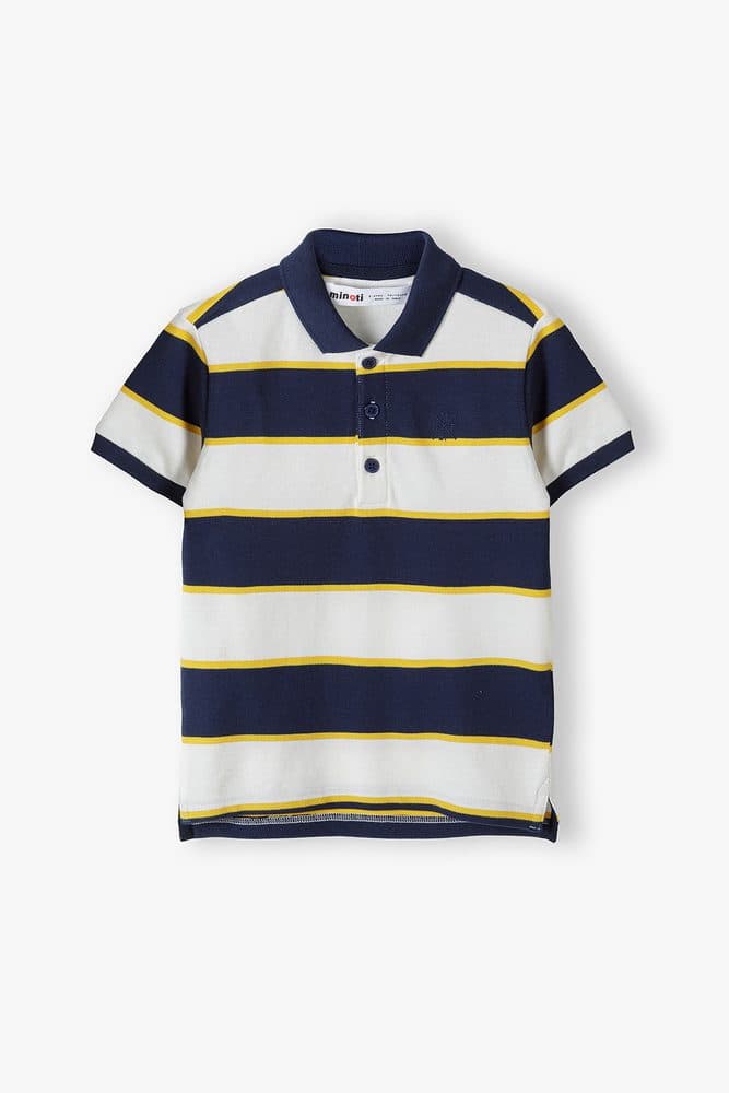 Tričko chlapecké Polo s krátkým rukávem, Minoti, 13polo 12, Kluk -