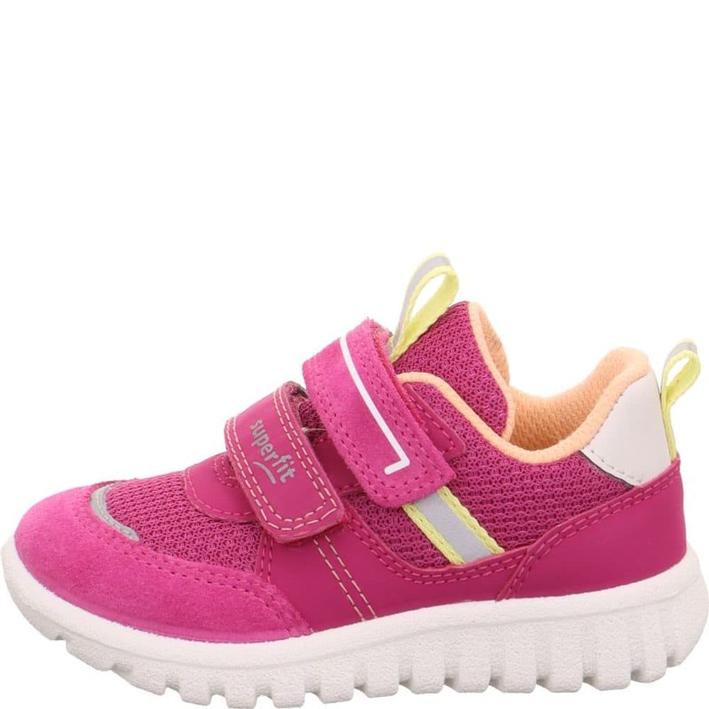 Dívčí tenisky SPORT7 MINI Pink/Orange Superfit 1-006203-5510 - 25 - náhled 4