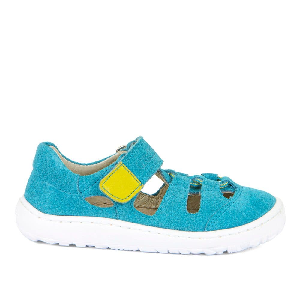 Dívčí barefoot sandály ELASTIC Turquoise Froddo G3150262-15 tyrkysová - 30 - náhled 5