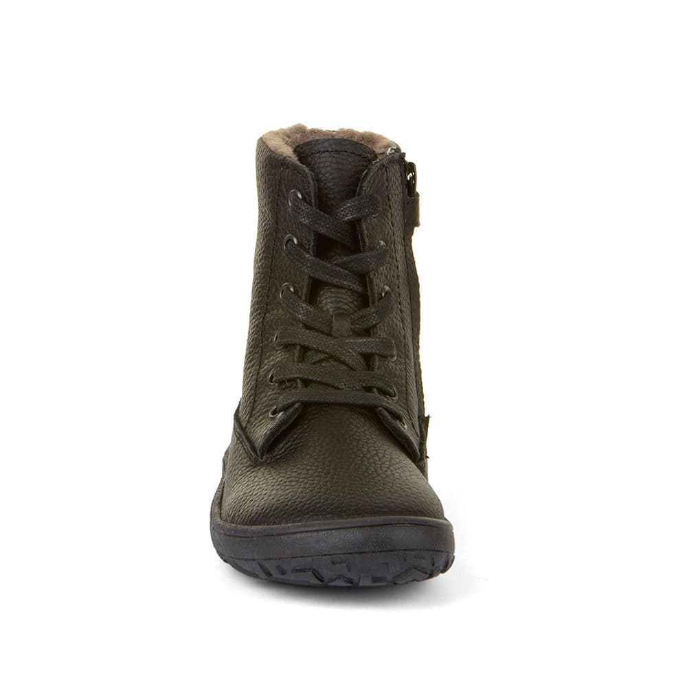 Dětské zimní barefoot boty TEX LACES Black, Froddo, G3160236, černá - 32 - náhled 4