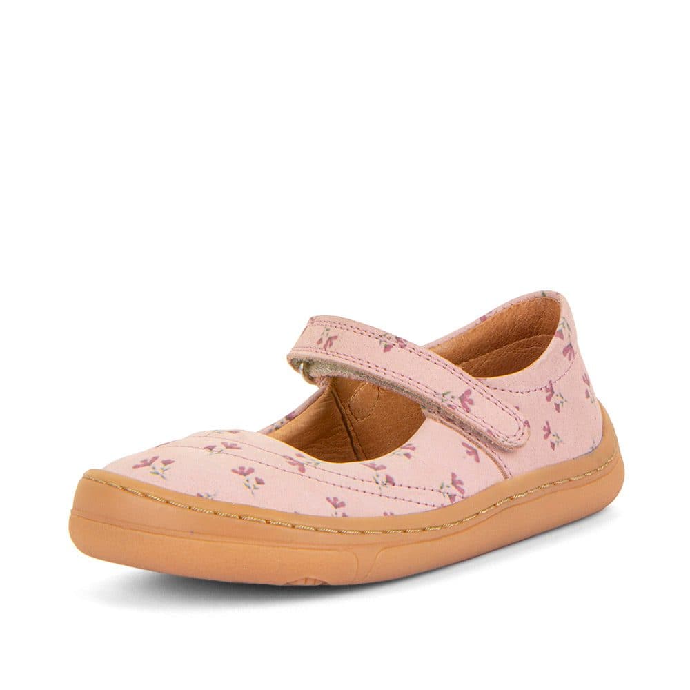 Dívčí barefoot baleríny MARY J Flowers Froddo G3140184-8 květiny -