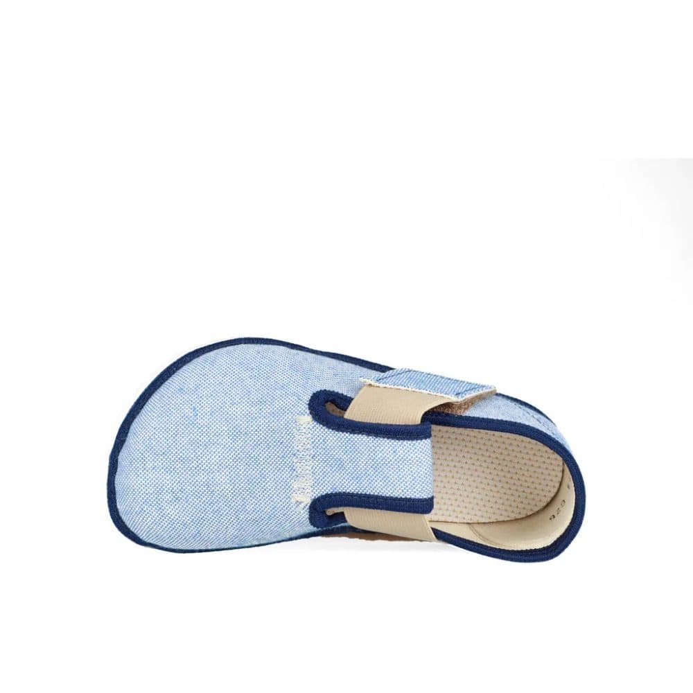 Barefoot chlapecké přezůvky Pegres, BF01 textil, modrá - 22 - náhled 5