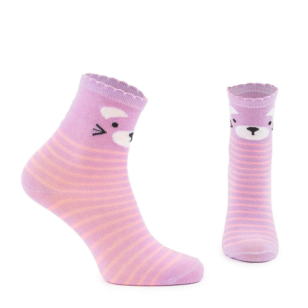 veselé ponožky FUNNY dívčí - 3pack, Pidilidi, PD0135-01, holka - 23-26 - náhled 2