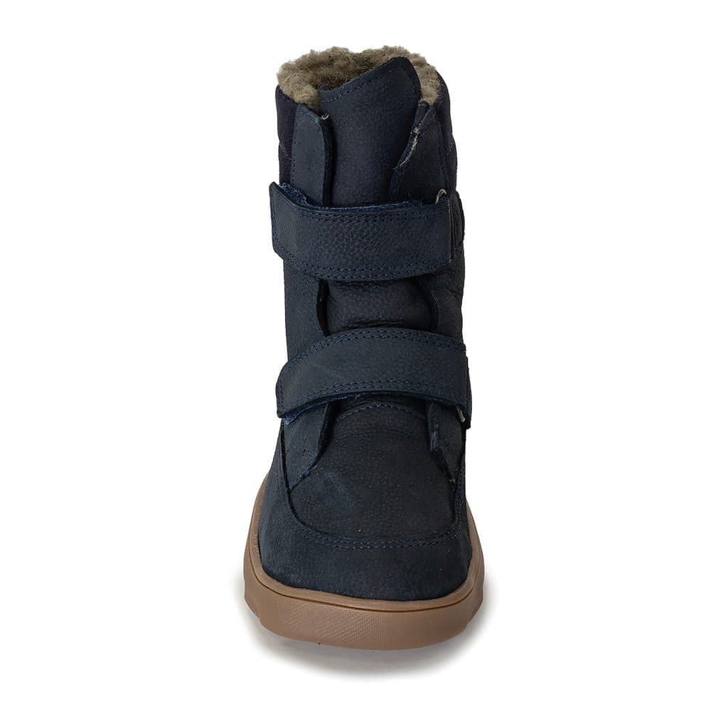 Chlapecké zimní barefoot boty ZERU TEX WINTER Dark Blue, Froddo, G3160240, tmavě modrá - 25 - náhled 4
