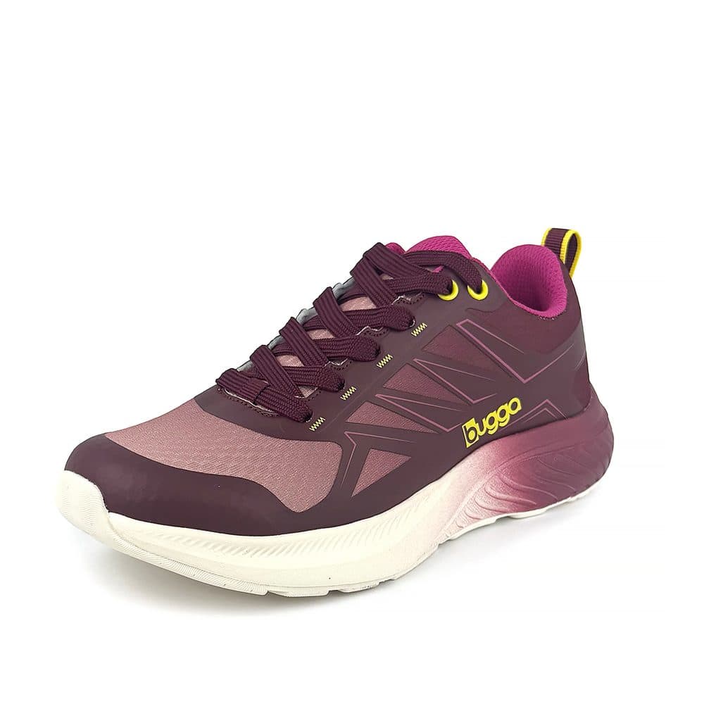 Dívčí outdoorové boty na tkaničky Bugga SOLIS Pink B00205-03 - 34 - náhled 1