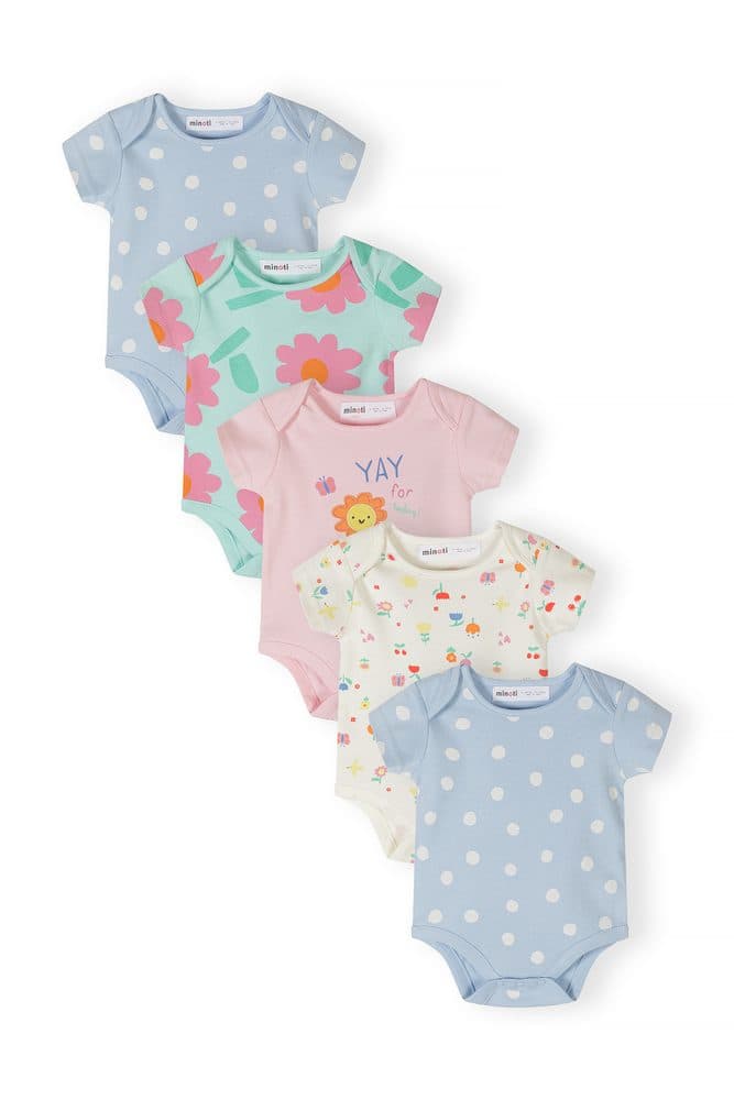 Body kojenecké 5pack Minoti 28BABYPACK2 -