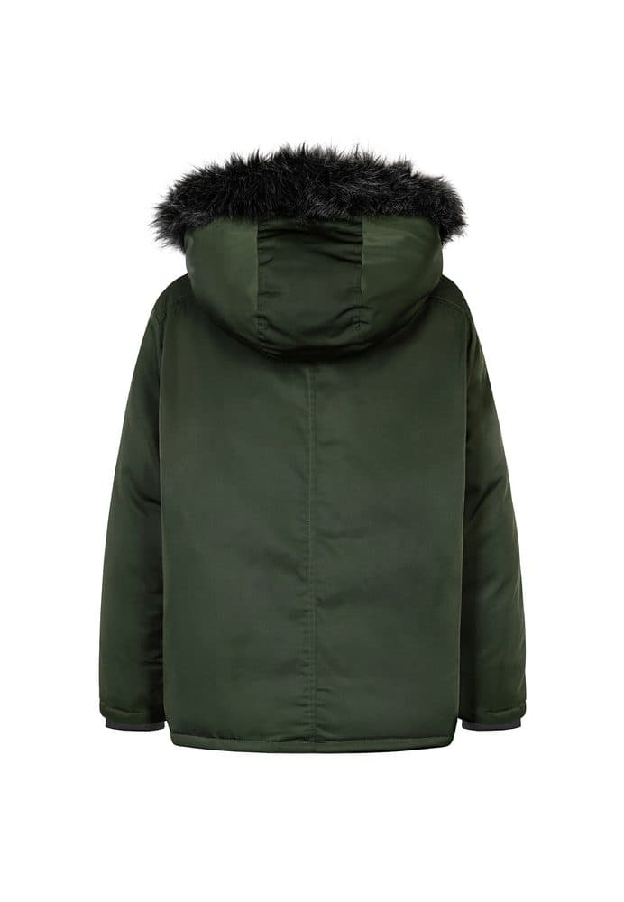Kabát chlapecký Parka, Minoti, 11COAT 21, khaki - 104/110 | 4/5let - náhled 2
