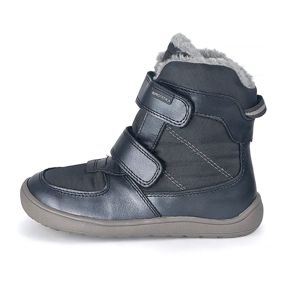 Dívčí zimní barefoot boty PRO-tex Protetika - LORA GREY - 22 - náhled 3
