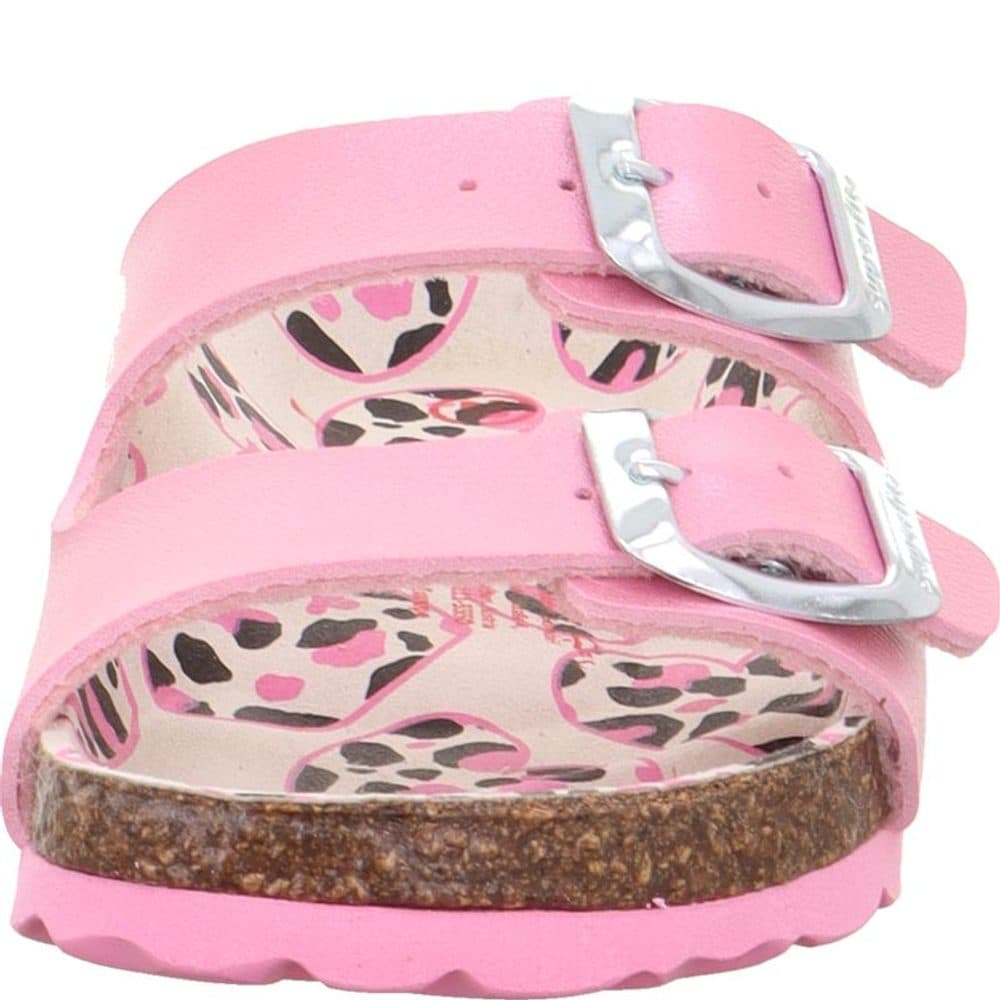 Dívčí korkové pantofle Superfit FOOTBAD Pink/Multicolored 1-800111-5550 - 29 - náhled 3